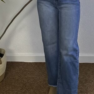 Jeans WIDE LEG kELLY DESFLECADO